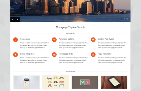 zakelijk wordpress theme