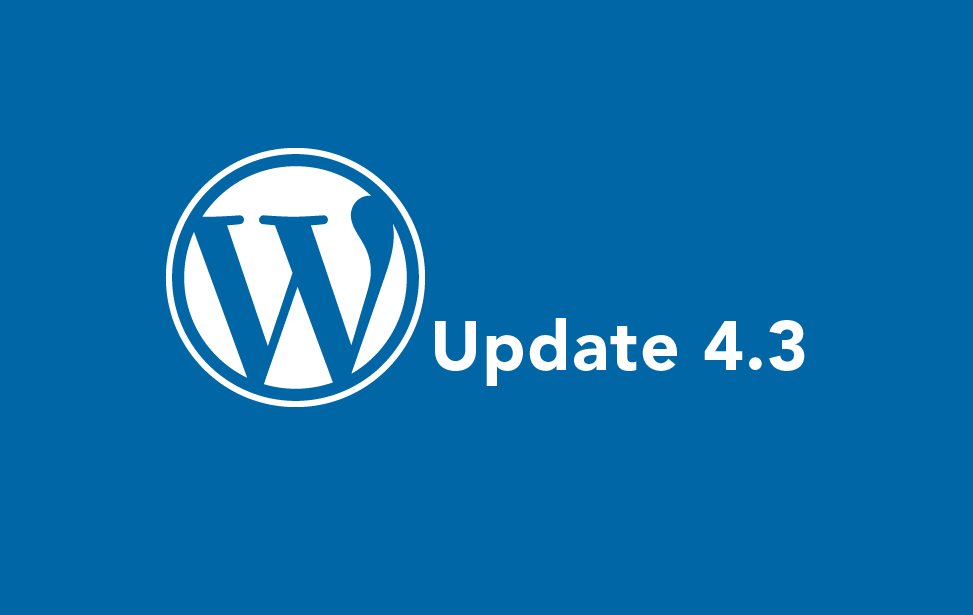 wordpress 4.3 update