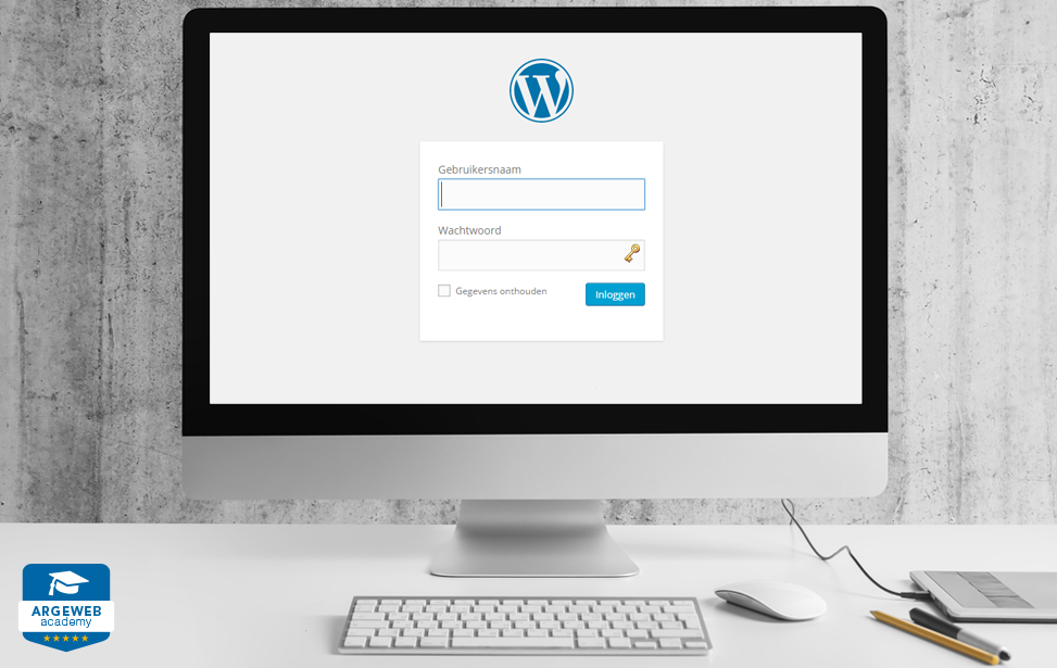 Rondleiding door WordPress