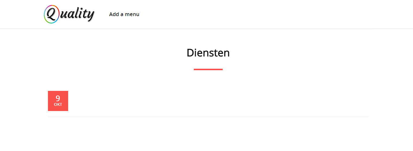 Pagina aangemaakt