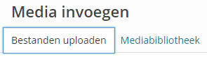 Bestand uploaden