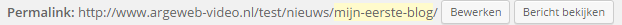 URL met de categorie