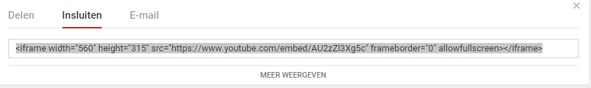 Link Youtube in WordPress
