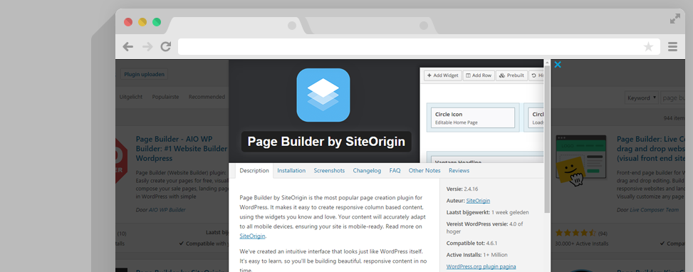 page builder