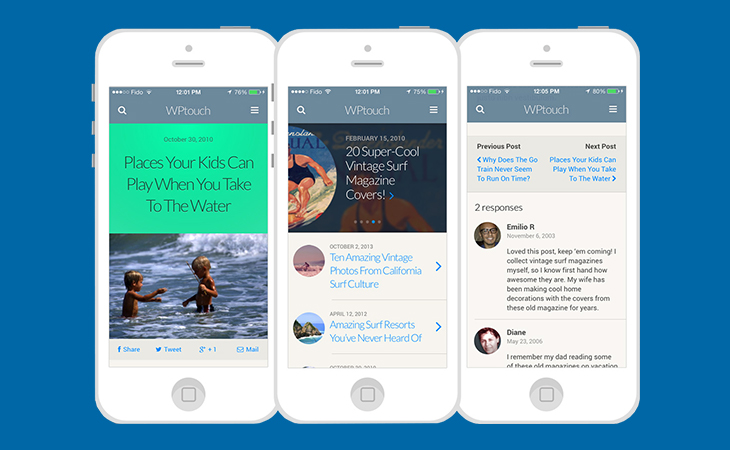 wptouch een responsive website in enkele klikken