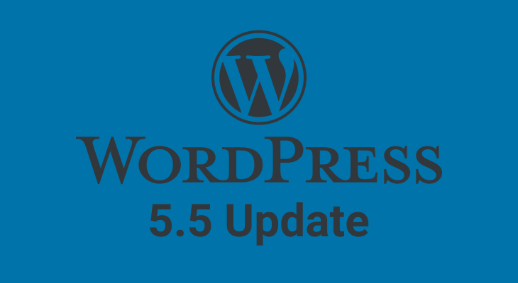 wordpress 5.5 update