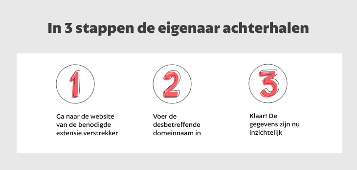 stappenplan domeinnaam check eigenaar