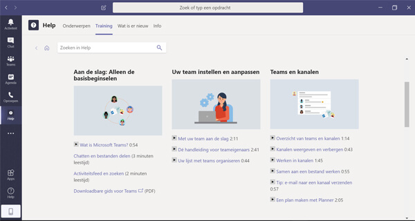 microsoft teams online training