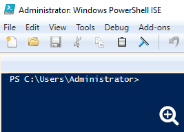 Windows PowerShell ISE