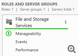 Windows Server Manager Dashboard