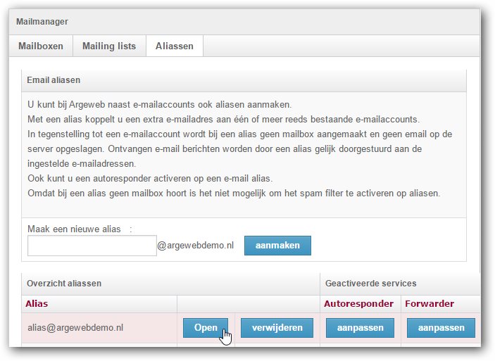 alias openen alias openen