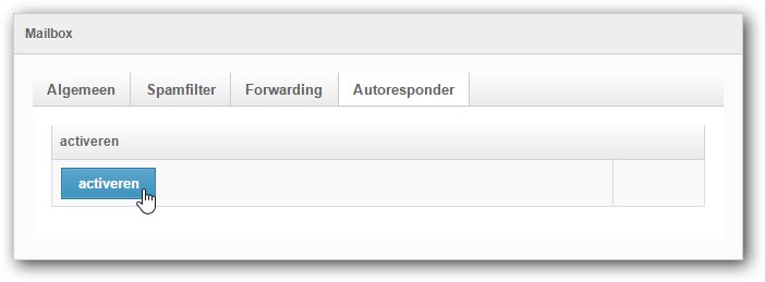 autoresponder openen autoresponder openen