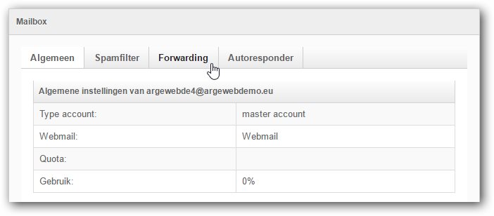 forwarding bij mailbox aanklikken forwarding bij mailbox aanklikken