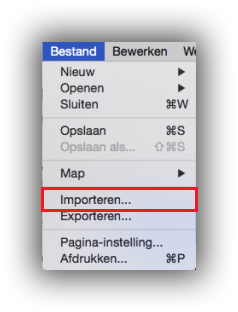 Importeren Importeren
