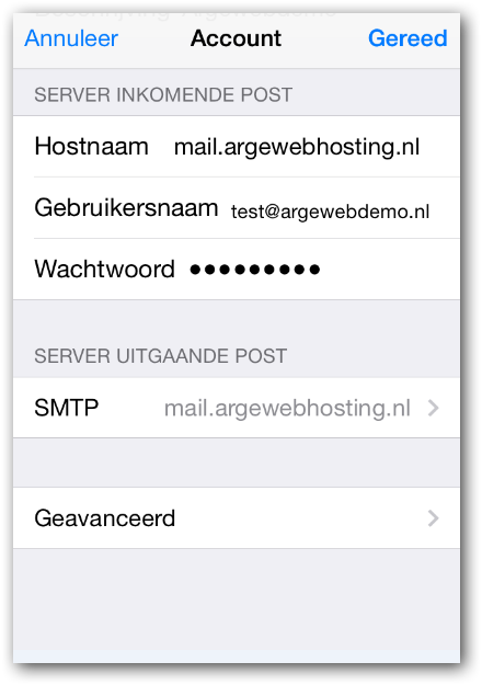 uitgaande mail