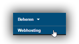 beheren webhosting