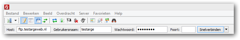 inloggen FTP inloggen FTP
