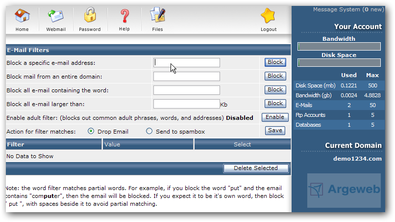 spamfilter spamfilter