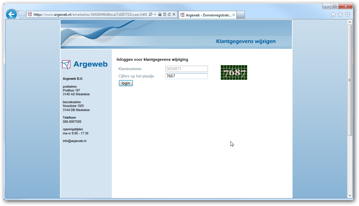 e-mailadres wijzigen e-mailadres wijzigen