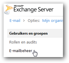 E-mailbeheer