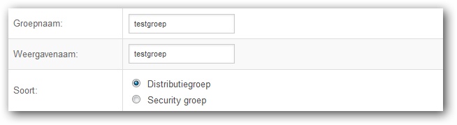 Groepnaam en Weergavenaam Groepnaam en Weergavenaam