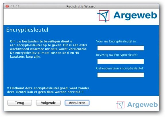 Encryptiesleutel mac Encryptiesleutel mac