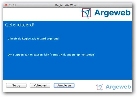 Installatie voltooid mac Installatie voltooid mac