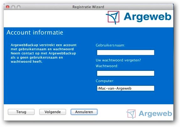 Gegevens software mac Gegevens software mac
