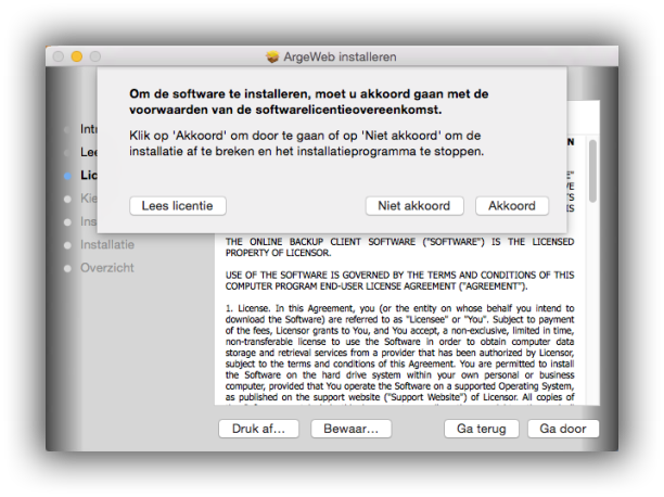 Softwarelicentieovereenkomst Softwarelicentieovereenkomst