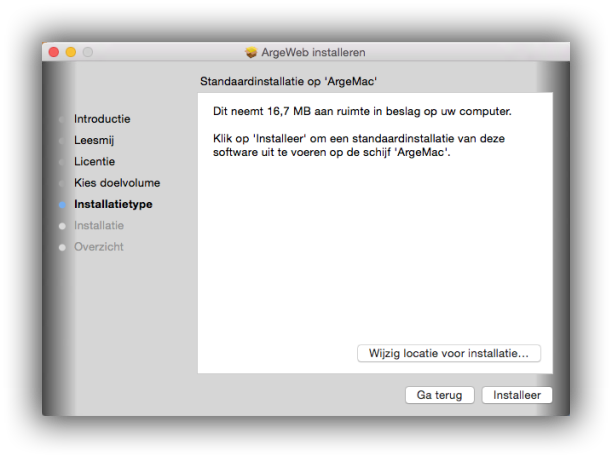 Installatietype Installatietype