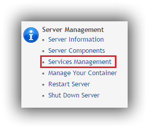 Services Management