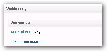 domeinnaam aanklikken domeinnaam aanklikken