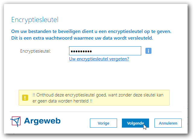 encryptiesleutel encryptiesleutel