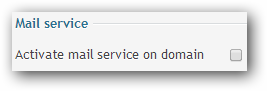 Disable mail service Disable mail service