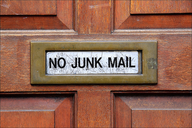 no junk mail