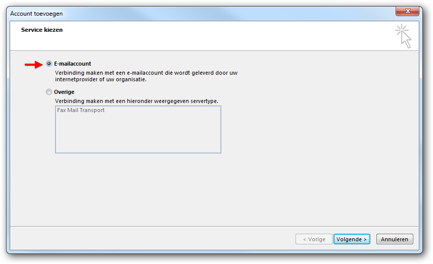 E-mailaccount E-mailaccount