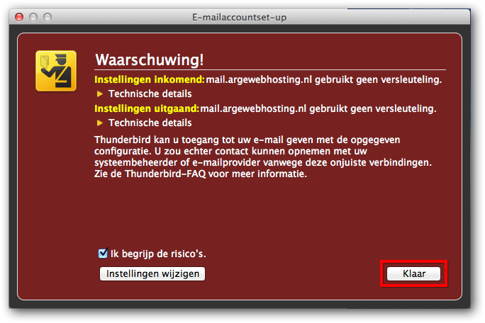 waarschuwing waarschuwing