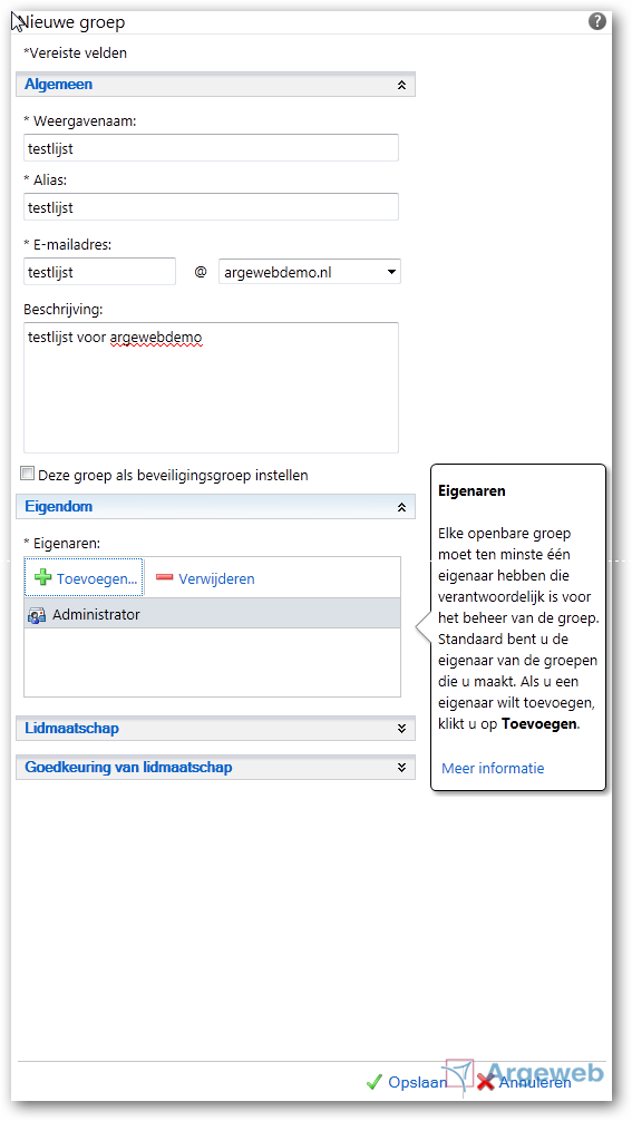 ECP 2010 - Distributielijst aanmaken