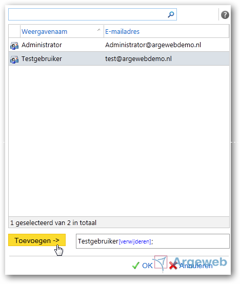 ECP - Ruimte aanmaken - machtigingen