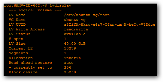 LVdisplay LVdisplay