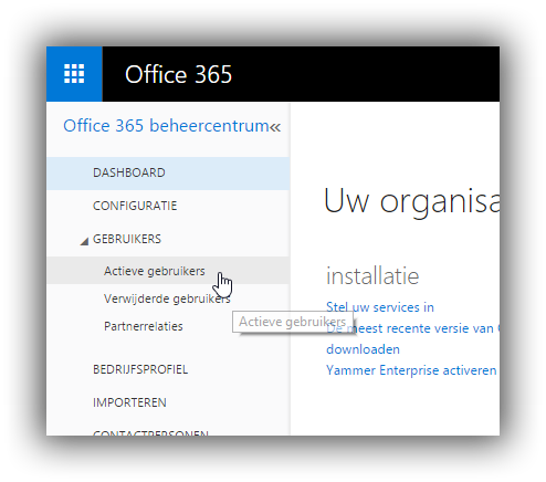 Office 365 Dashboard Office 365 Dashboard