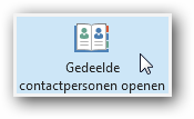 Gedeelde contactpersonen openen