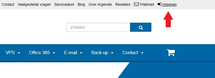 SSH toegang activeren stap 1 SSH toegang activeren stap 1