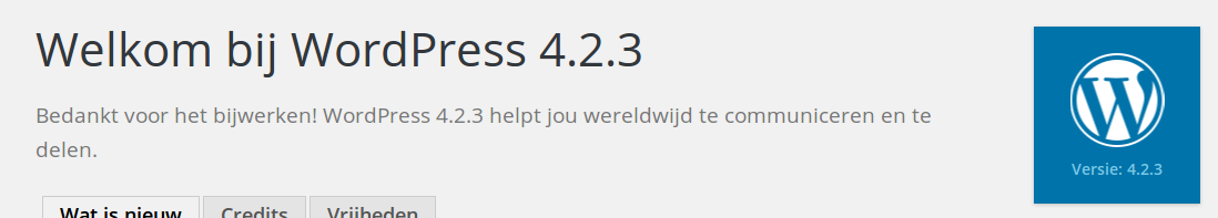Update afgerond Update afgerond