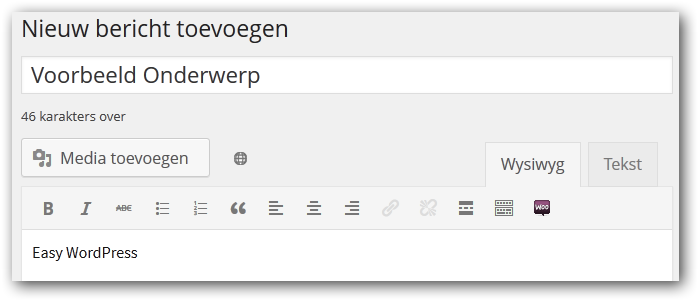 berichten toevoegen berichten toevoegen