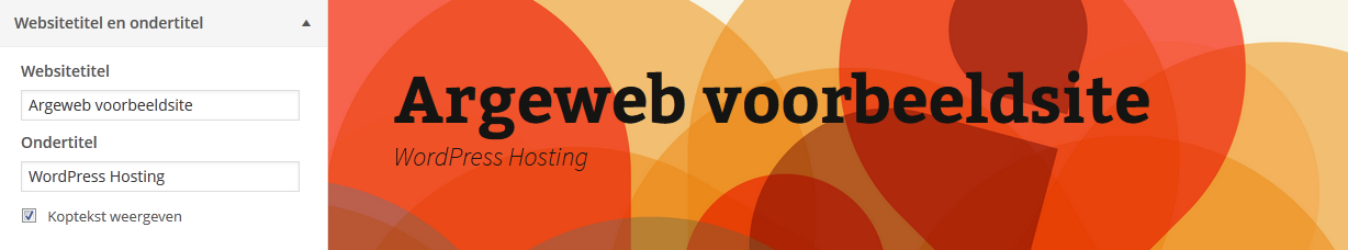 thema aanpassen thema aanpassen