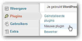 Nieuwe plugin