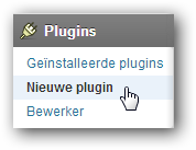 nieuwe plugin nieuwe plugin